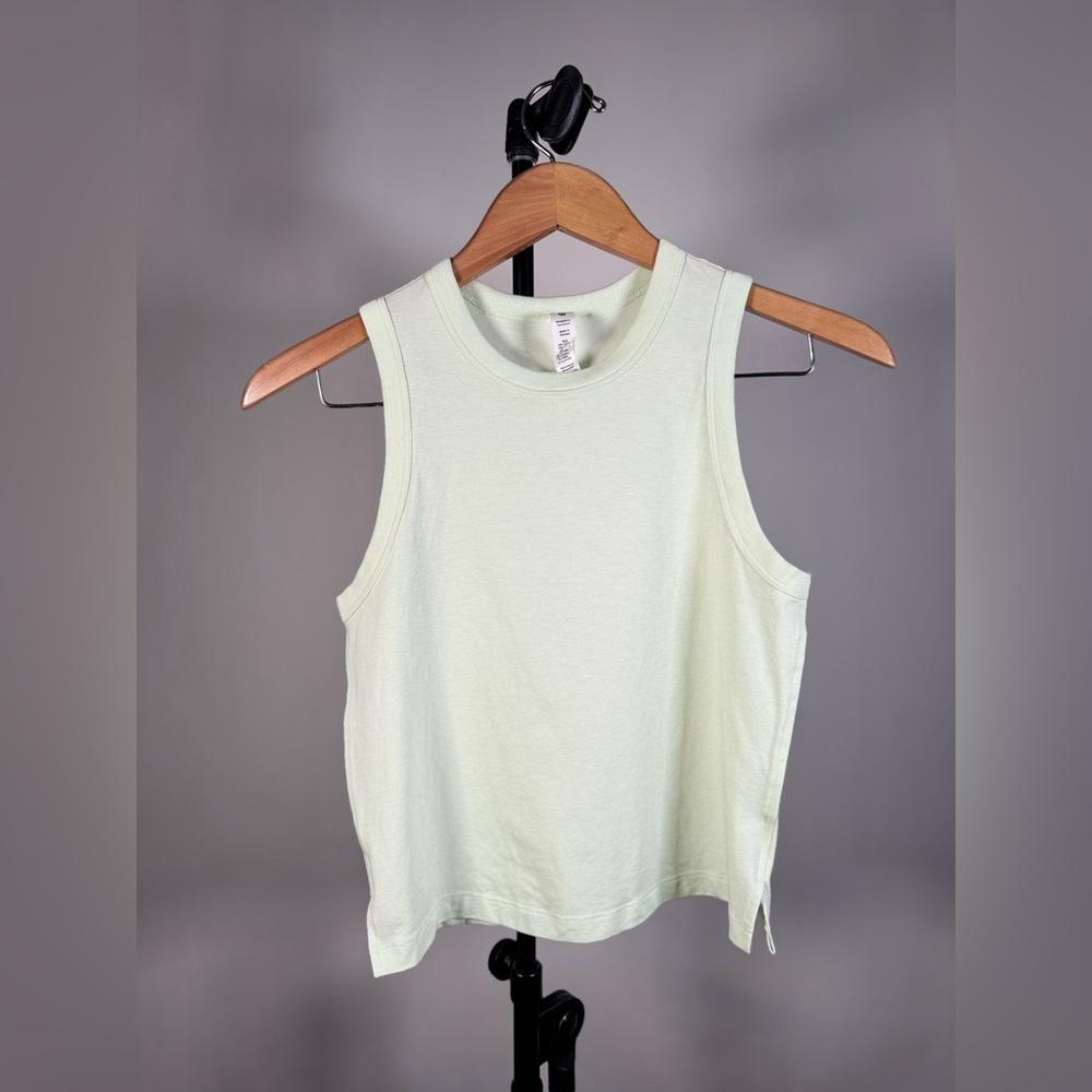 NWOT Lululemon Classic-Fit Cotton-Blend Tank Top
Kohlrabi Green - Picture 6 of 11